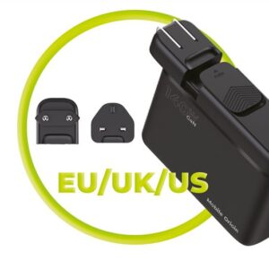 Mobile Origin GaN 140W Travel įkroviklis Hub PW12 EU/UK/US, 3x USB-C + 3x USB-A - Image 15