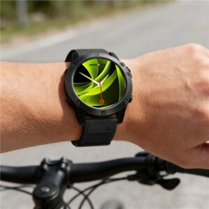 Mobile Origin Easy apyrankė Quick Fit skirta Garmin ES1, 20mm juodos spalvos - Image 19