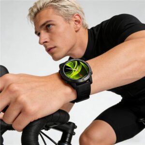 Mobile Origin Easy apyrankė Quick Fit skirta Garmin ES1, 22mm juodos spalvos - Image 5