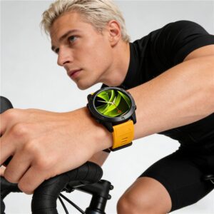 Mobile Origin Easy apyrankė Quick Fit skirta Garmin ES1, 22mm geltonos spalvos - Image 20