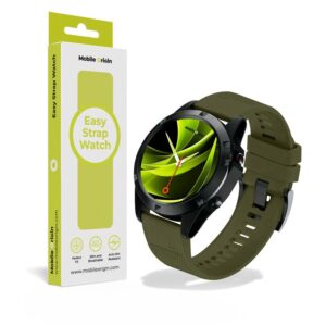 Mobile Origin Easy apyrankė Quick Fit skirta Garmin ES1, 26mm tamsiai žalios spalvos