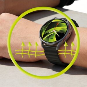 Mobile Origin Easy magnetinė apyrankė laikrodžiui, 20mm juodos spalvos - Image 11