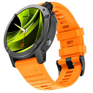 Mobile Origin Easy apyrankė Quick Fit skirta Garmin ES2, 22mm oranžinės spalvos - Image 11