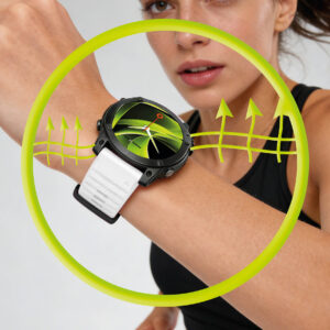 Mobile Origin Easy apyrankė Quick Fit skirta Garmin ES2, 26mm baltos spalvos - Image 19