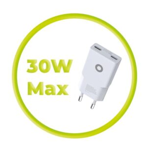 Mobile Origin GaN 30W Slim įkroviklis TÜV, MO18 - Dual USB-C - Image 5