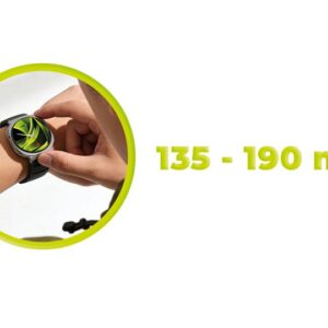 Mobile Origin Easy apyrankė Galaxy Watch 8 juodos spalvos - Image 13