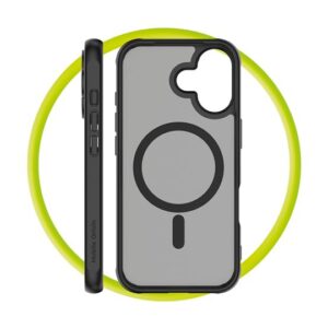 Mobile Origin Hybrid MagSafe dėklas, matinės juodos spalvos - Apple iPhone 16 - Image 12