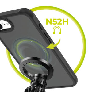 Mobile Origin Hybrid MagSafe dėklas, matinės juodos spalvos - Apple iPhone 17e/16e - Image 35