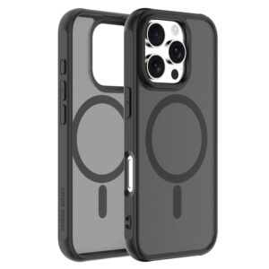 Mobile Origin Hybrid MagSafe dėklas, matinės juodos spalvos - Apple iPhone 16 Pro - Image 2