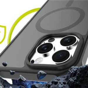 Mobile Origin Hybrid MagSafe dėklas, matinės juodos spalvos - Apple iPhone 16 Pro Max - Image 5