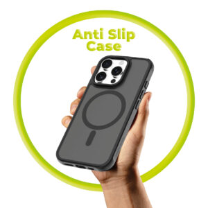 Mobile Origin Hybrid MagSafe dėklas, matinės juodos spalvos - Apple iPhone 16 Pro Max - Image 9