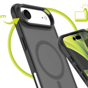 Mobile Origin Hybrid MagSafe dėklas, matinės juodos spalvos - Apple iPhone Air - Image 15