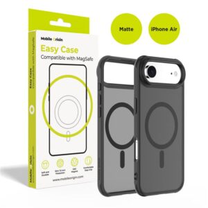 Mobile Origin Hybrid MagSafe dėklas, matinės juodos spalvos - Apple iPhone Air