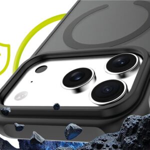 Mobile Origin Hybrid MagSafe dėklas, matinės juodos spalvos - Apple iPhone 17 Pro - Image 40