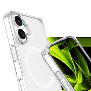 Mobile Origin Hybrid MagSafe dėklas, skaidrus - Apple iPhone 16 - Image 10