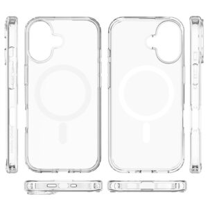 Mobile Origin Hybrid MagSafe dėklas, skaidrus - Apple iPhone 16 - Image 11