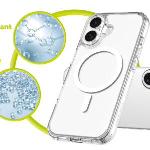 Mobile Origin Hybrid MagSafe dėklas, skaidrus - Apple iPhone 16 - Image 16