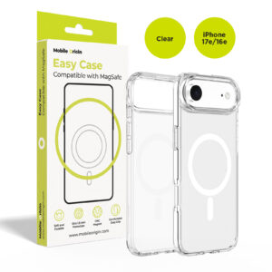 Mobile Origin Hybrid MagSafe dėklas, skaidrus - Apple iPhone 17e/16e