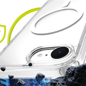 Mobile Origin Hybrid MagSafe dėklas, skaidrus - Apple iPhone 17e/16e - Image 4