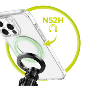 Mobile Origin Hybrid MagSafe dėklas, skaidrus - Apple iPhone 16 Pro - Image 17