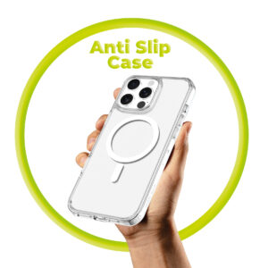 Mobile Origin Hybrid MagSafe dėklas, skaidrus - Apple iPhone 16 Pro Max - Image 18