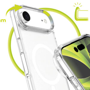 Mobile Origin Hybrid MagSafe dėklas, skaidrus - Apple iPhone Air - Image 6