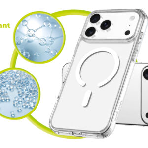 Mobile Origin Hybrid MagSafe dėklas, skaidrus - Apple iPhone 17 Pro Max - Image 16