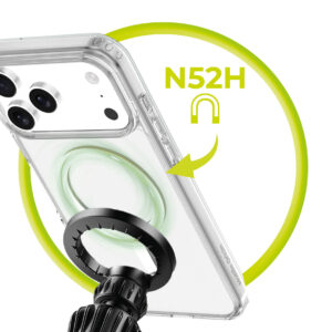 Mobile Origin Hybrid MagSafe dėklas, skaidrus - Apple iPhone 17 Pro Max - Image 17