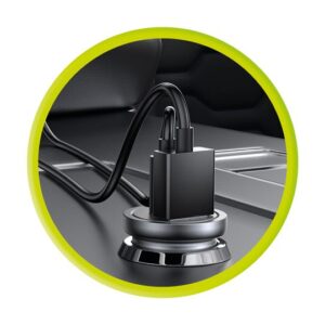 Mobile Origin Metal automobilinis įkroviklis 30W, CA12 -  USB-C, USB-A - Image 11