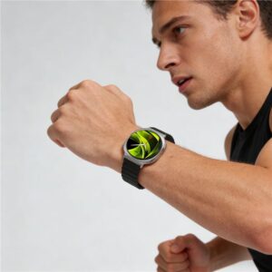 Mobile Origin Easy apyrankė Magnetic Galaxy Watch 8 juodos spalvos - Image 15