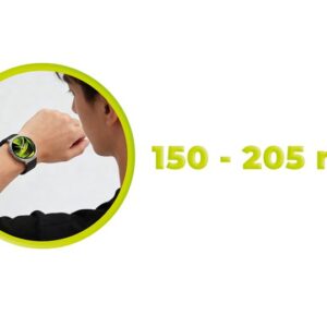 Mobile Origin Easy apyrankė Magnetic Galaxy Watch 8 juodos spalvos - Image 16