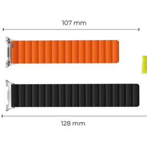 Mobile Origin Easy apyrankė Magnetic Galaxy Watch 8 juodos spalvos/oranžinės spalvos - Image 13