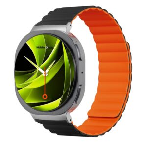 Mobile Origin Easy apyrankė Magnetic Galaxy Watch 8 juodos spalvos/oranžinės spalvos - Image 6