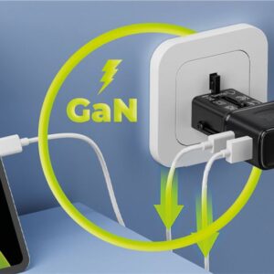 Mobile Origin 35W kelioninis įkroviklis, EU/US/UK/AU PW25, juodos spalvos - Image 6