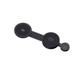 Mobile Origin 3in1 Qi2 25W sulenkiamas Magnetic Pad PW34, juodos spalvos - Image 4