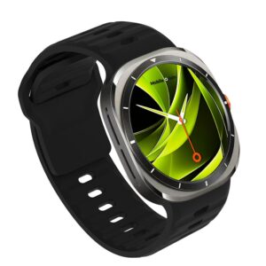 Mobile Origin Easy silikoninė apyrankė Galaxy Watch Ultra 47mm juodos spalvos - Image 14