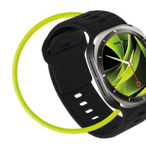 Mobile Origin Easy silikoninė apyrankė Galaxy Watch Ultra 47mm juodos spalvos - Image 5