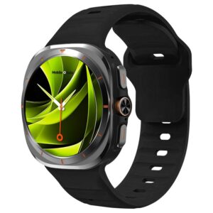 Mobile Origin Easy silikoninė apyrankė Galaxy Watch Ultra 47mm juodos spalvos - Image 10