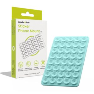 Mobile Origin limpantis telefono laikiklis O1, mėlynos spalvos