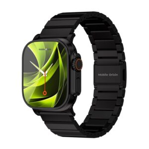 Mobile Origin Titanium Band Modena, juodos spalvos  - Apple Watch Ultra 49mm - Image 11