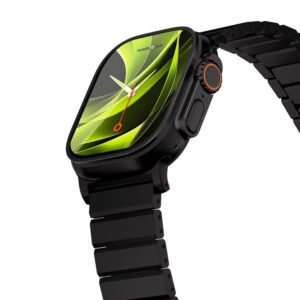 Mobile Origin Titanium Band Modena, juodos spalvos  - Apple Watch Ultra 49mm - Image 5