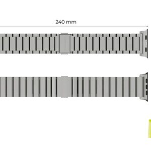 Mobile Origin Titanium Band Modena, natural  - Apple Watch Ultra 49mm - Image 11