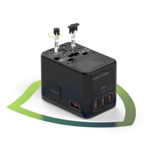 Mobile Origin GaN 67W kelioninis įkroviklis PW5 EU/UK/US/AUS, 3x USB-C + USB-A - Image 13