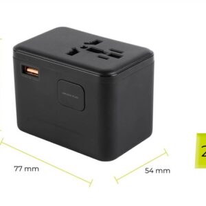 Mobile Origin GaN 67W kelioninis įkroviklis PW5 EU/UK/US/AUS, 3x USB-C + USB-A - Image 4