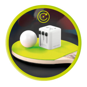 Mobile Origin Universal kelioninis įkroviklis PW30 EU/UK/US/AUS White - Image 14