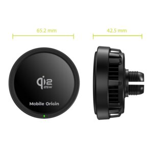 Mobile Origin Qi2 25W belaidis automobilinis įkroviklis CA24 - Image 11