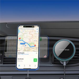 Mobile Origin belaidis Car Vent įkroviklis CA18, Apple Watch/iPhone MagSafe Compatible - Image 4