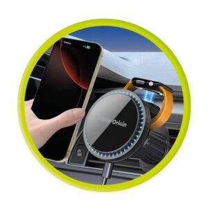 Mobile Origin belaidis Car Vent įkroviklis CA18, Apple Watch/iPhone MagSafe Compatible - Image 5