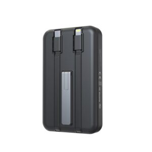 Mobile Origin belaidis Magnetic PowerBank 10000mAh, USB-C ir Lightning kabelis PB11 - Image 15