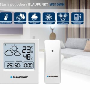 Meteorologinė stotelė su išoriniu jutikliu Blaupunkt WS10WH - Image 3